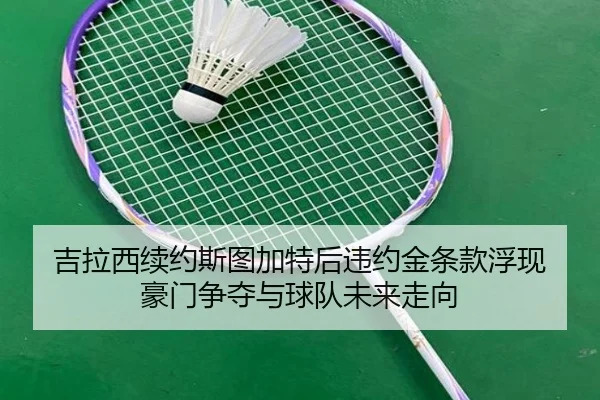 吉拉西续约斯图加特后违约金条款浮现 豪门争夺与球队未来走向